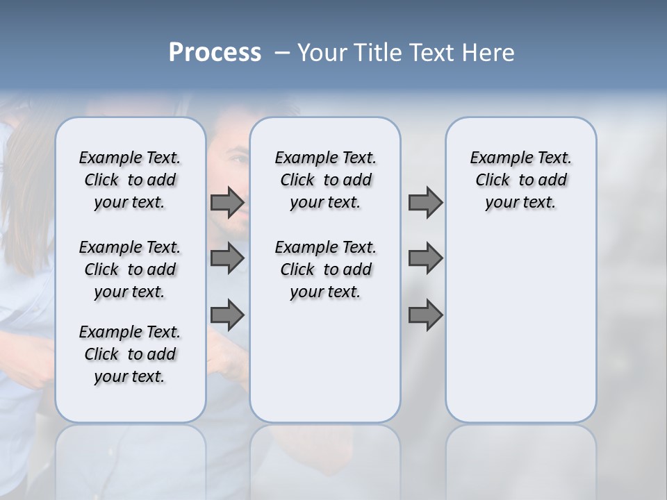 Directions Male Trip PowerPoint Template