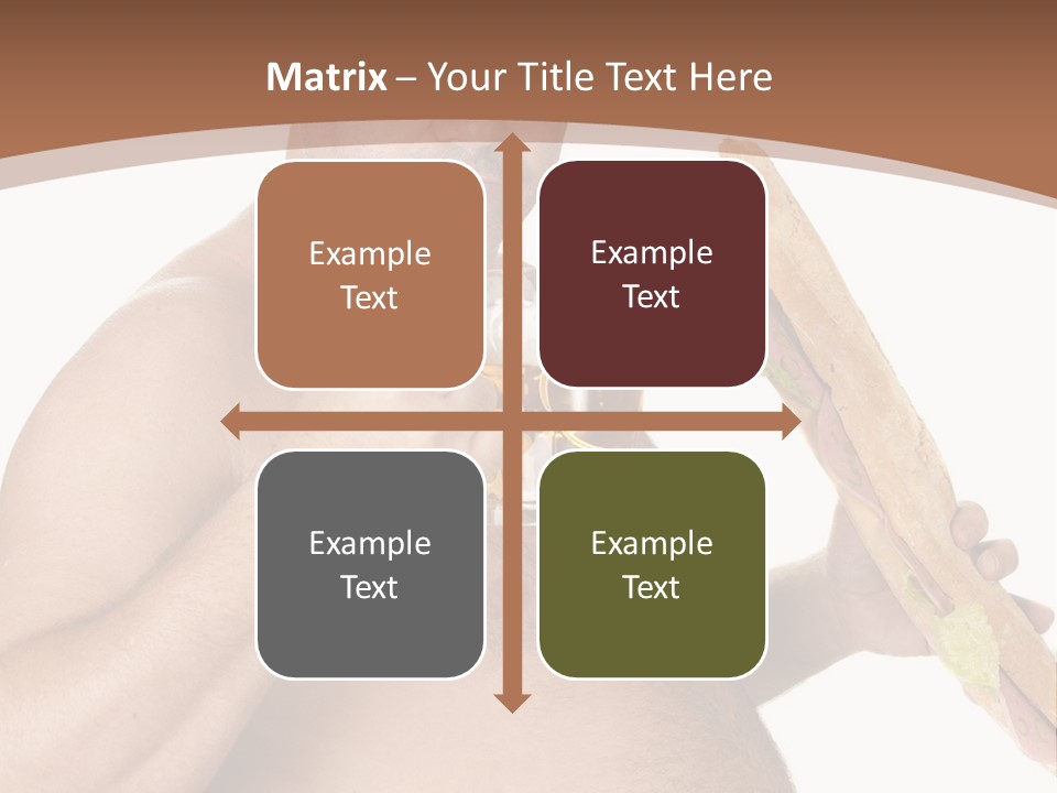 Health Drinking Tankard PowerPoint Template