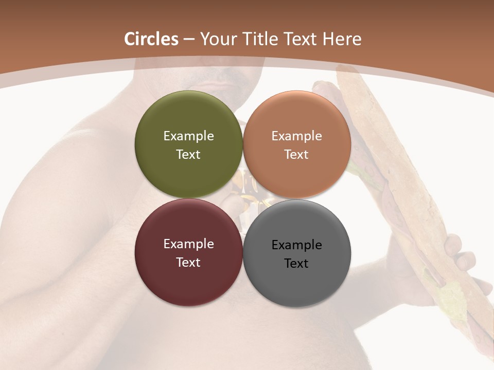 Health Drinking Tankard PowerPoint Template