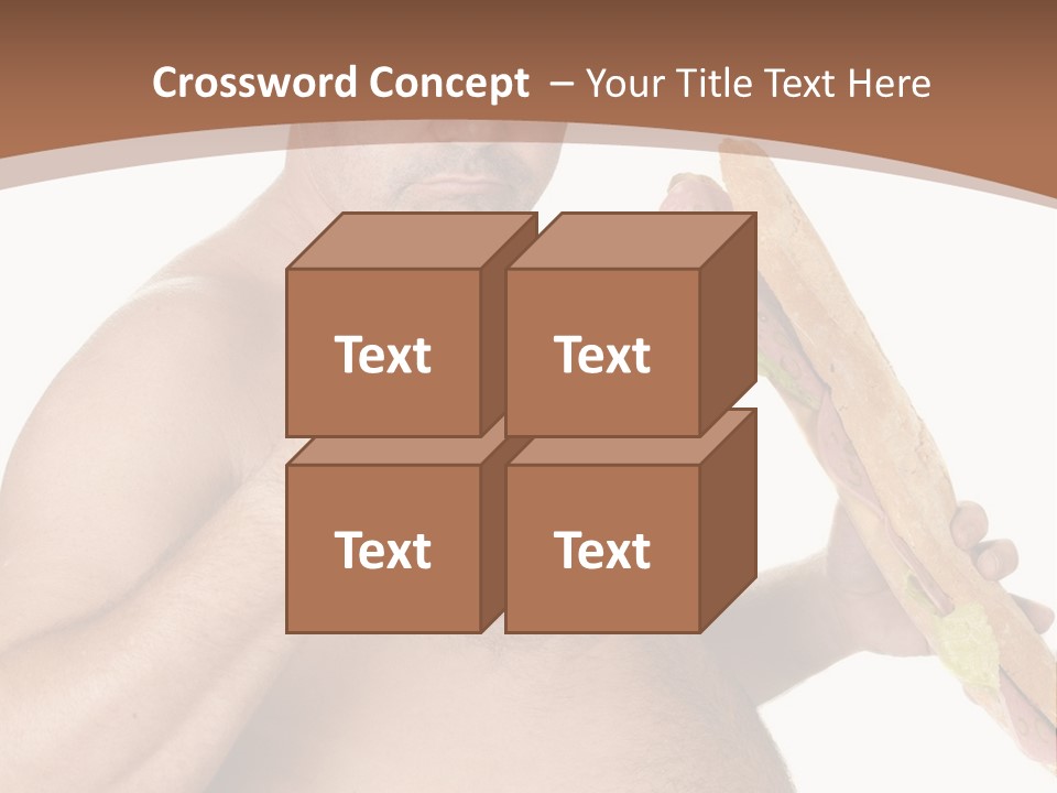 Health Drinking Tankard PowerPoint Template