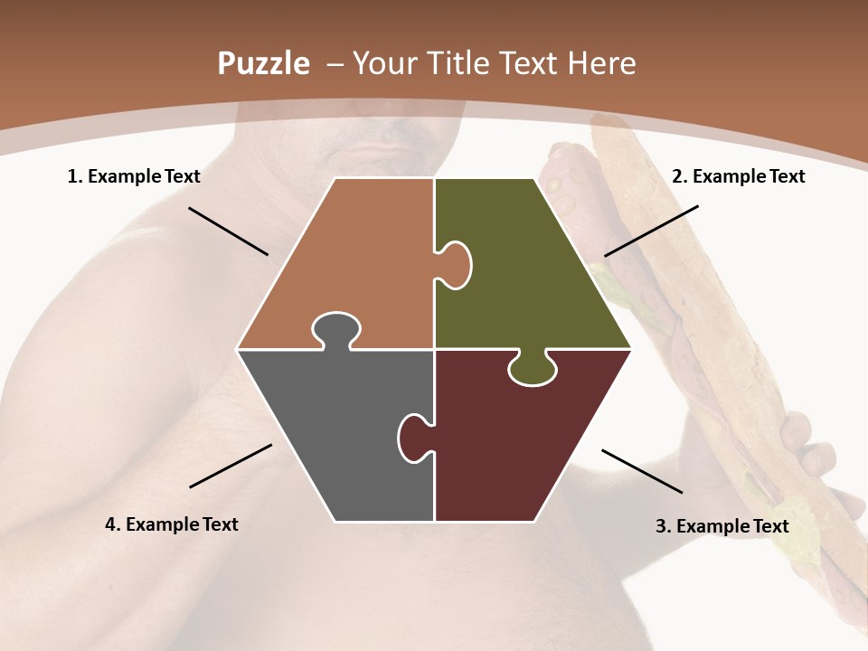 Health Drinking Tankard PowerPoint Template