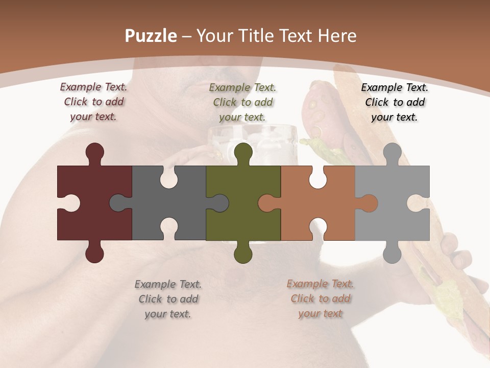 Health Drinking Tankard PowerPoint Template