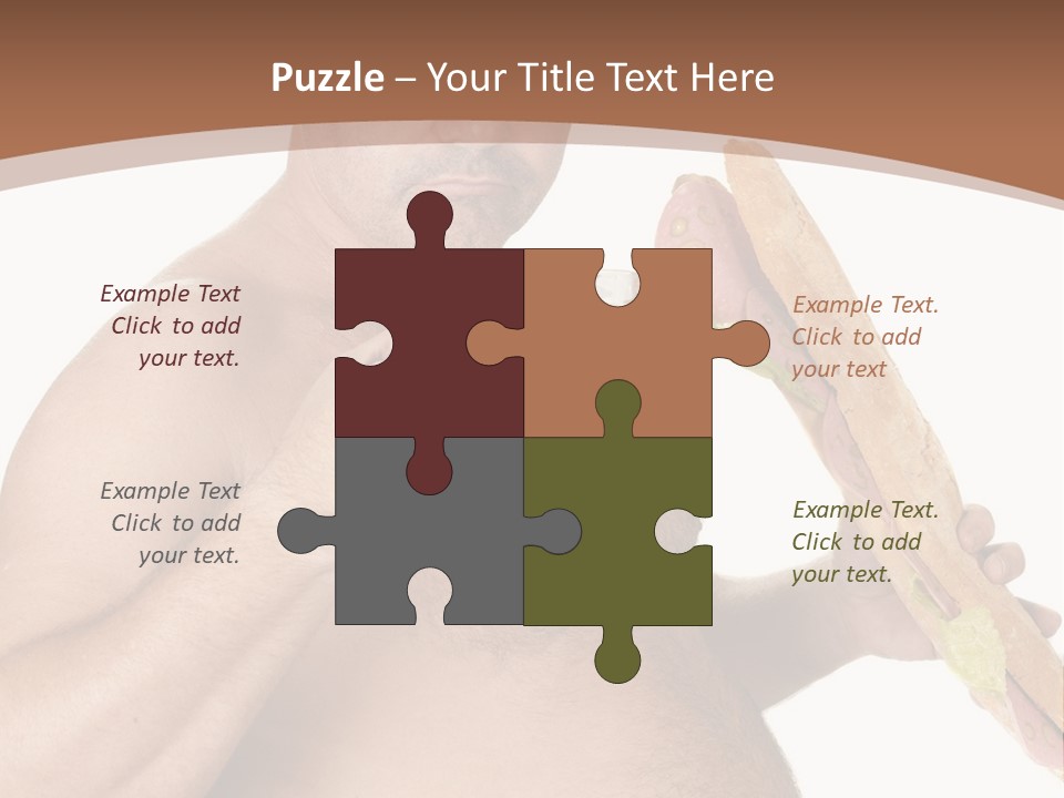 Health Drinking Tankard PowerPoint Template