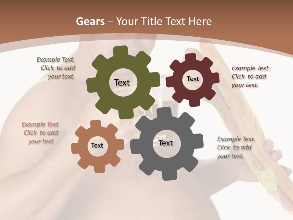 Health Drinking Tankard PowerPoint Template