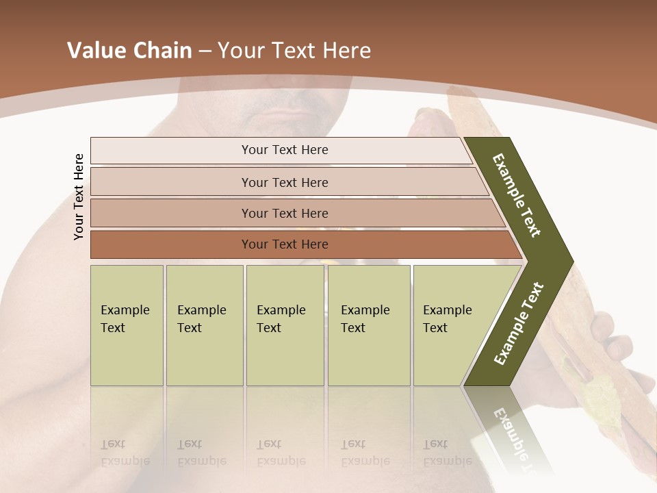 Health Drinking Tankard PowerPoint Template