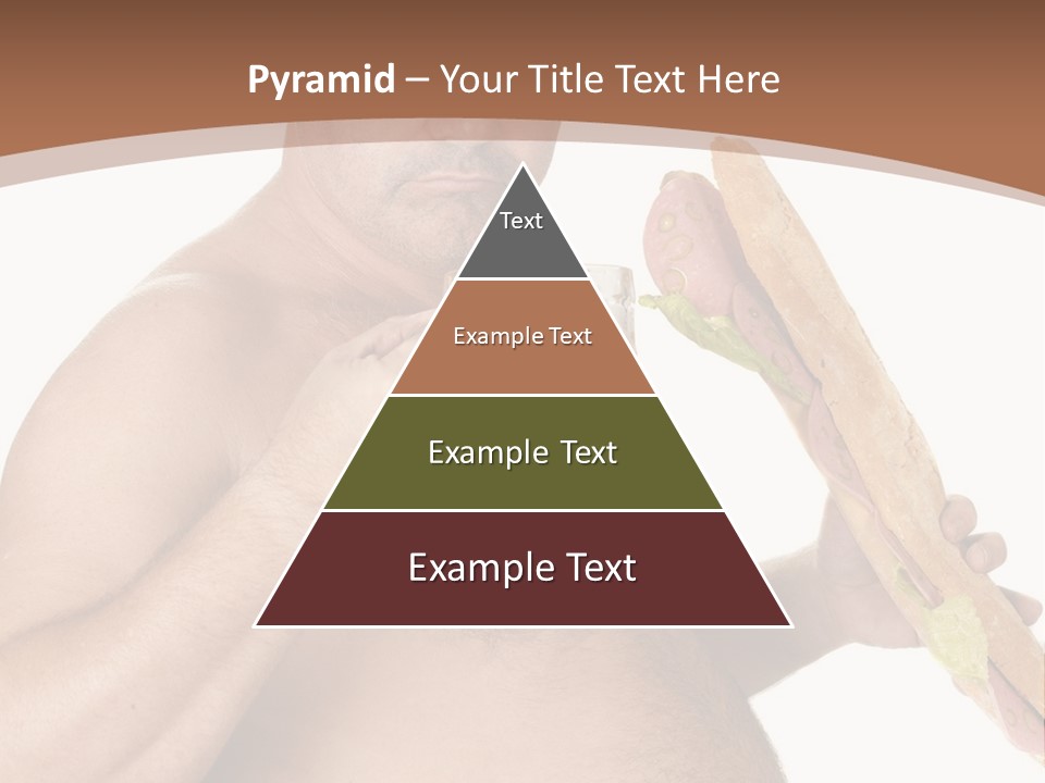 Health Drinking Tankard PowerPoint Template