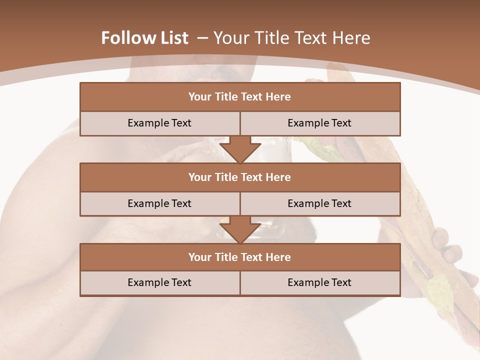 Health Drinking Tankard PowerPoint Template