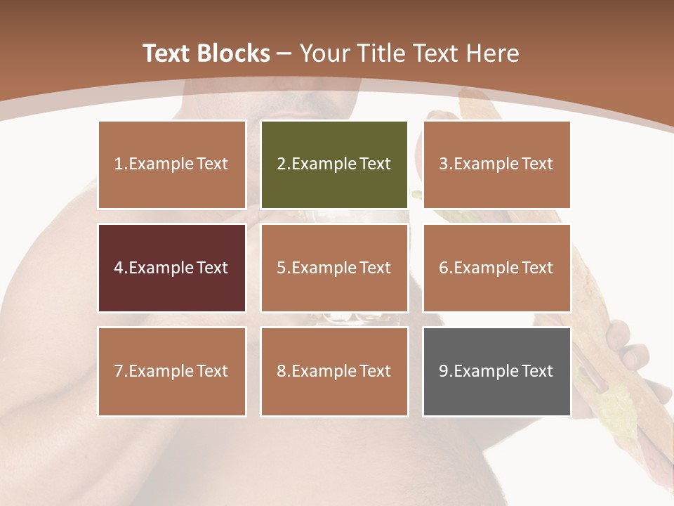 Health Drinking Tankard PowerPoint Template