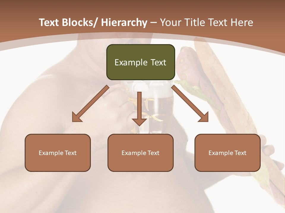 Health Drinking Tankard PowerPoint Template