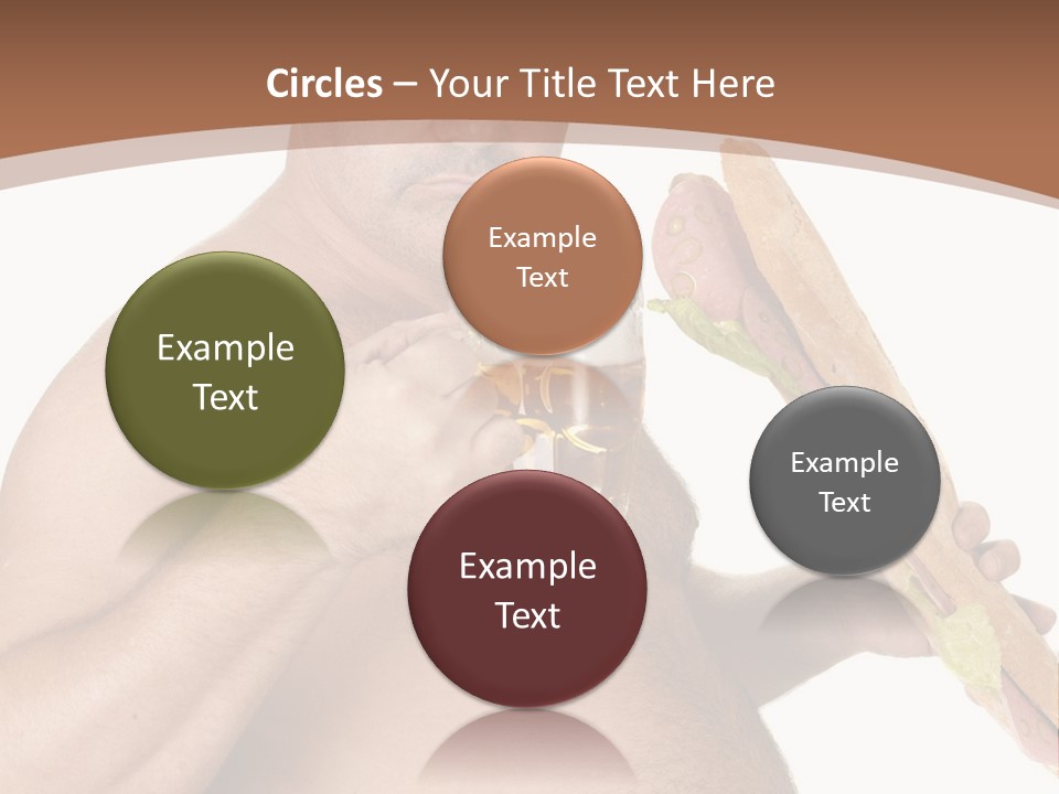 Health Drinking Tankard PowerPoint Template