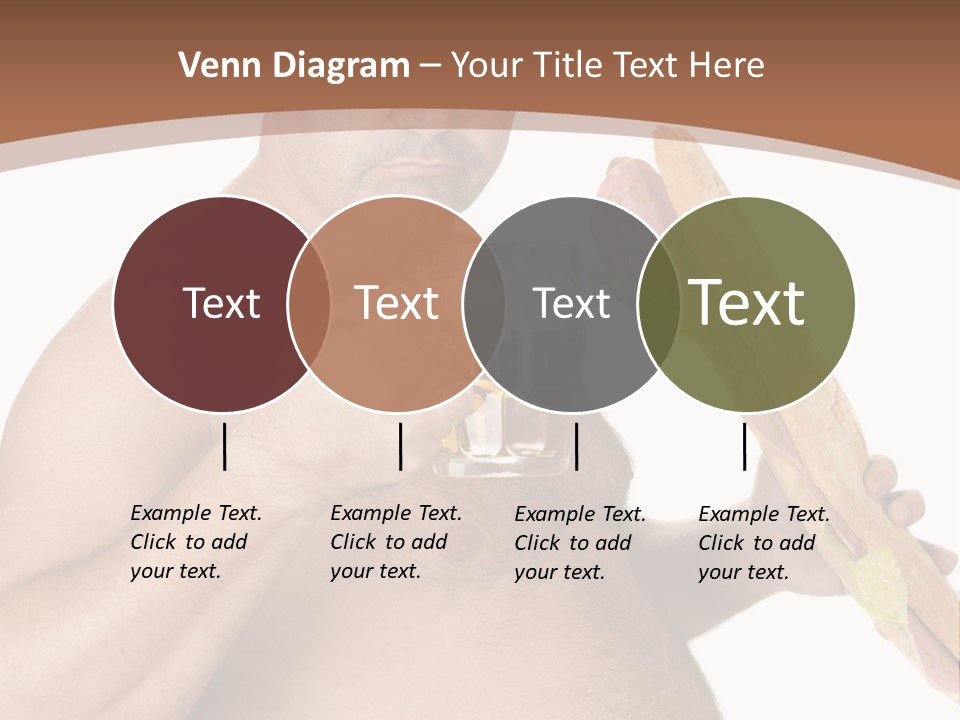 Health Drinking Tankard PowerPoint Template