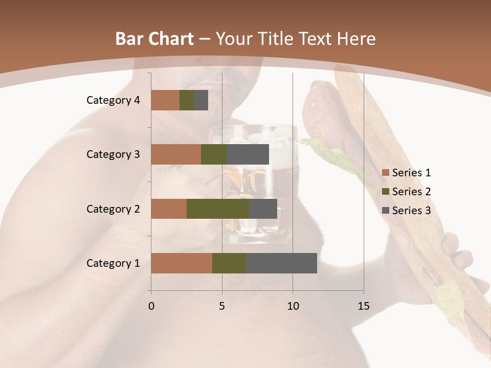 Health Drinking Tankard PowerPoint Template