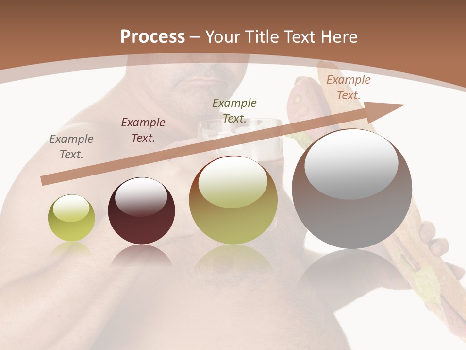 Health Drinking Tankard PowerPoint Template