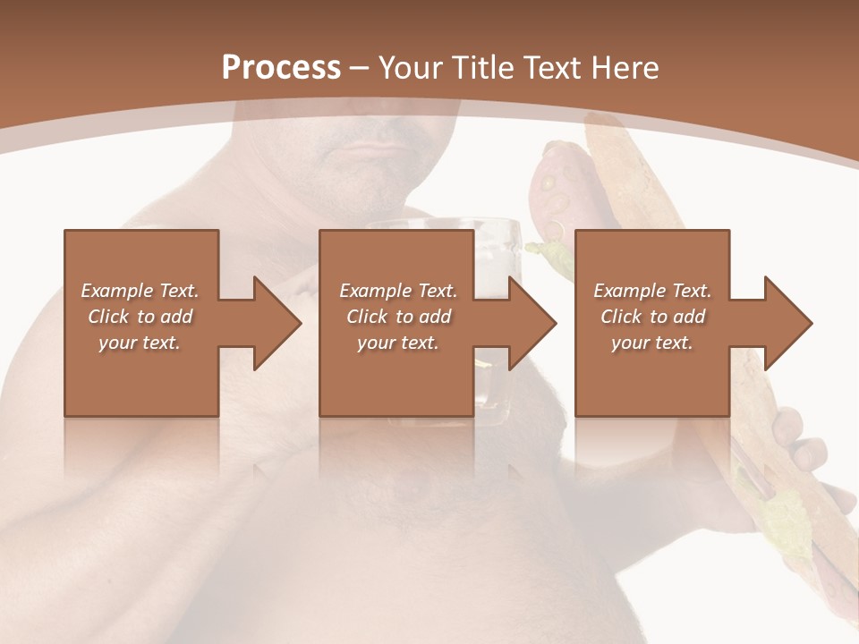Health Drinking Tankard PowerPoint Template