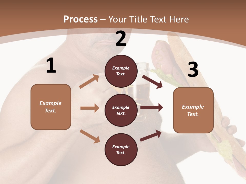Health Drinking Tankard PowerPoint Template