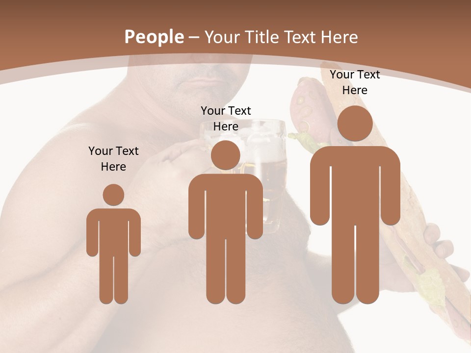 Health Drinking Tankard PowerPoint Template