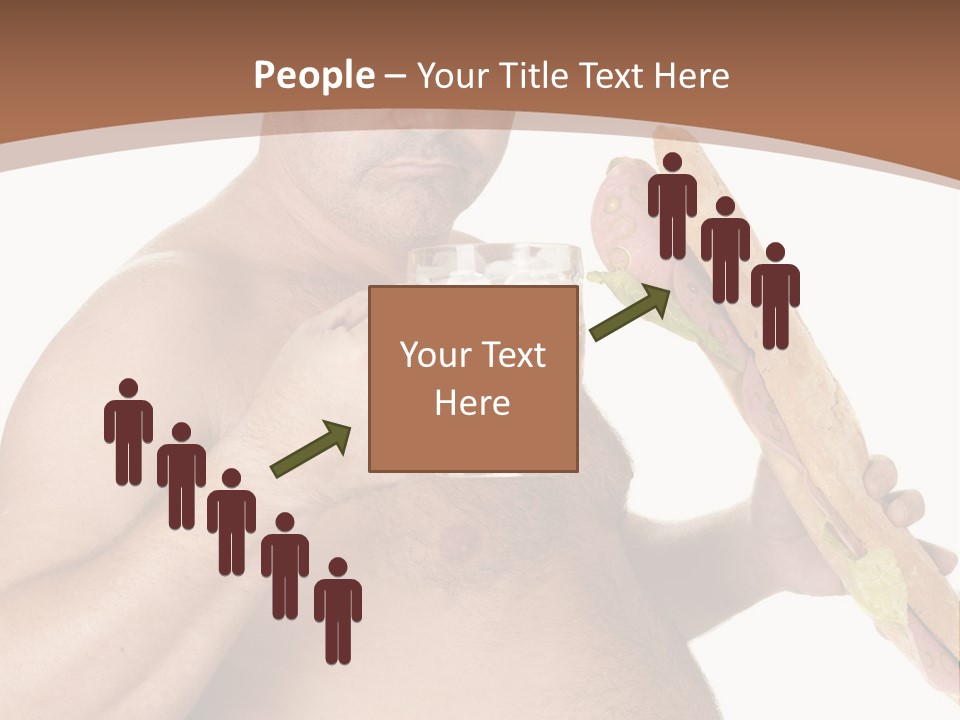 Health Drinking Tankard PowerPoint Template