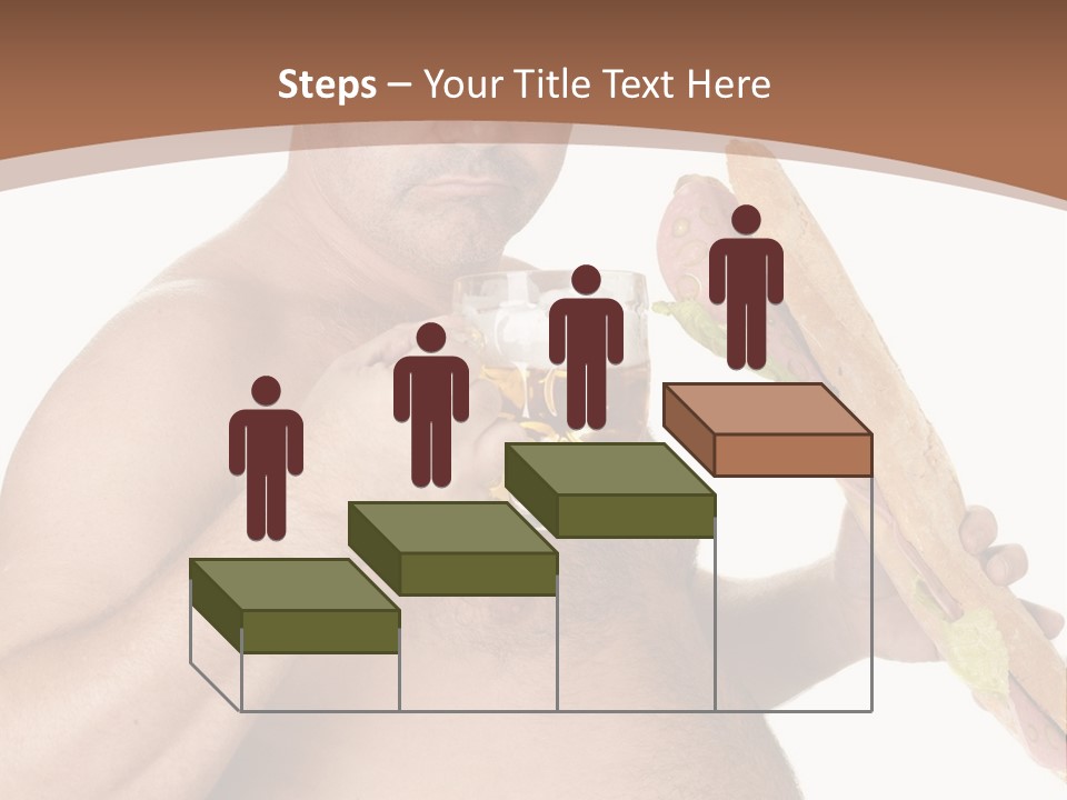 Health Drinking Tankard PowerPoint Template