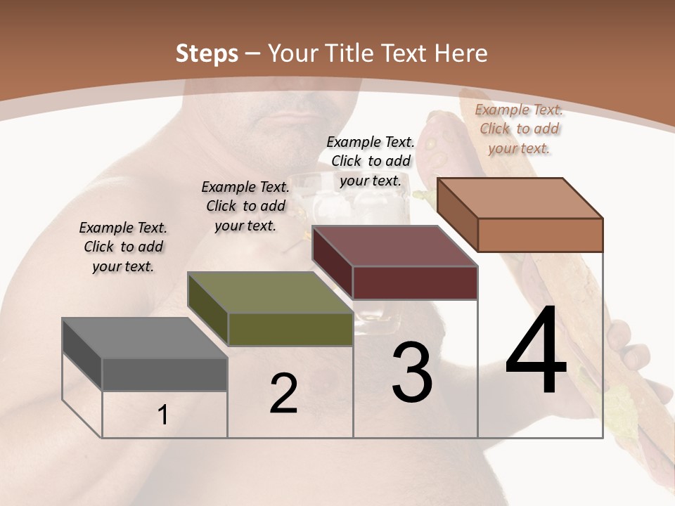 Health Drinking Tankard PowerPoint Template