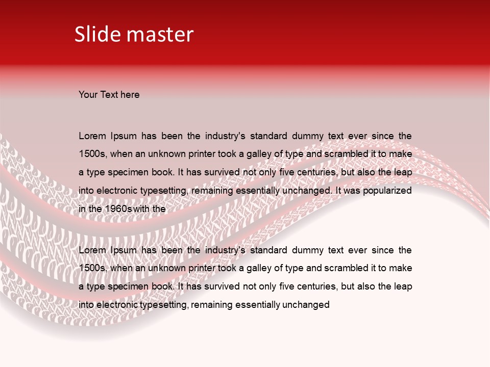 Poster Tire Celebration PowerPoint Template