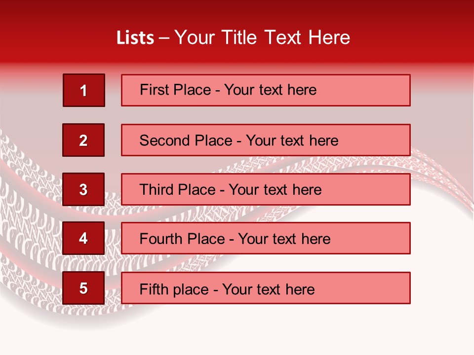 Poster Tire Celebration PowerPoint Template