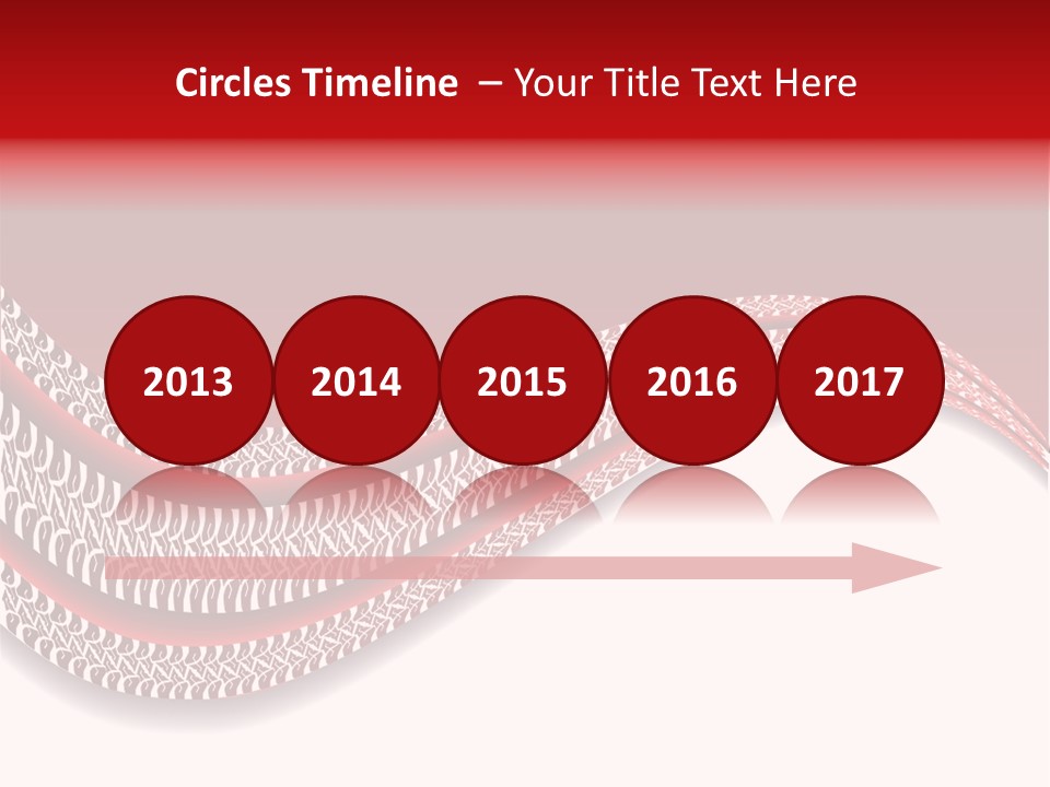 Poster Tire Celebration PowerPoint Template