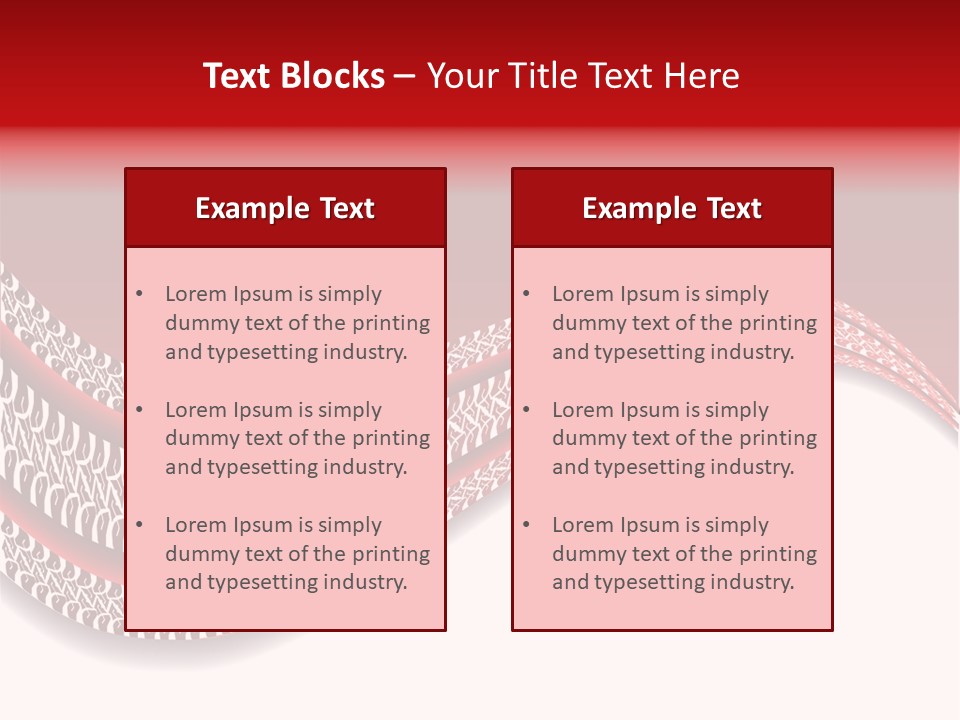 Poster Tire Celebration PowerPoint Template