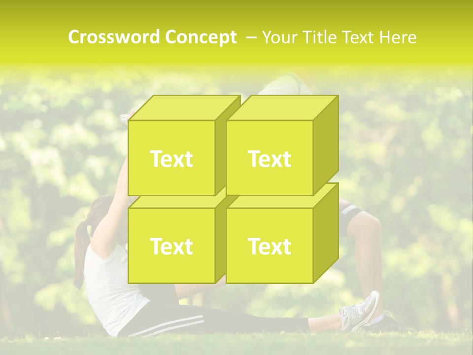 Man Beautiful Male PowerPoint Template