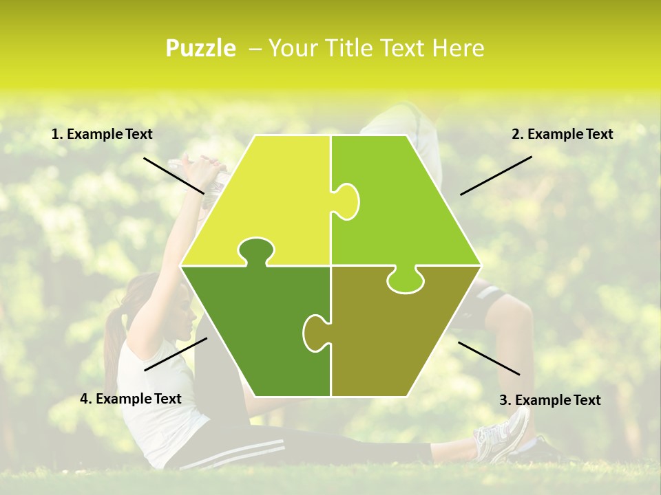 Man Beautiful Male PowerPoint Template