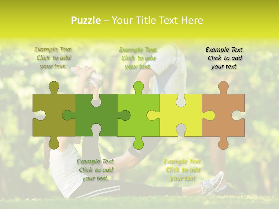 Man Beautiful Male PowerPoint Template