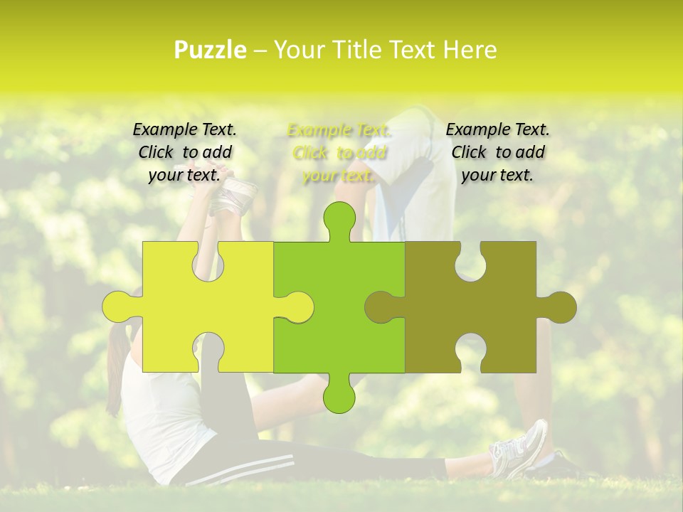 Man Beautiful Male PowerPoint Template