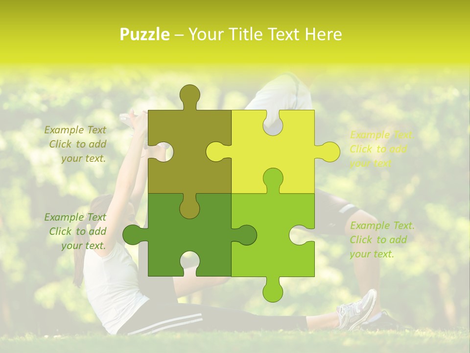 Man Beautiful Male PowerPoint Template