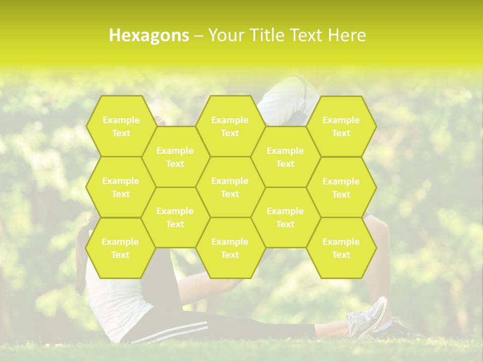 Man Beautiful Male PowerPoint Template