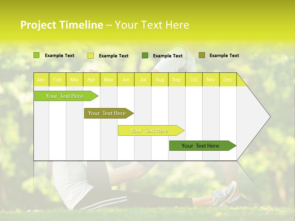 Man Beautiful Male PowerPoint Template