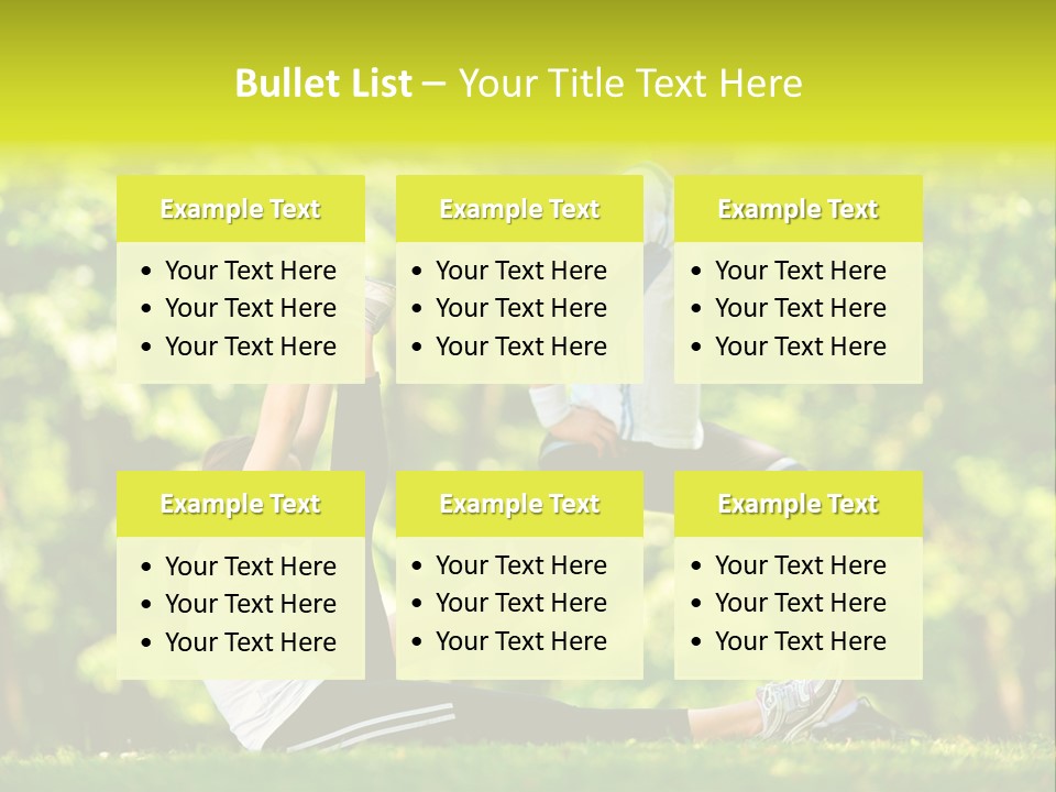 Man Beautiful Male PowerPoint Template