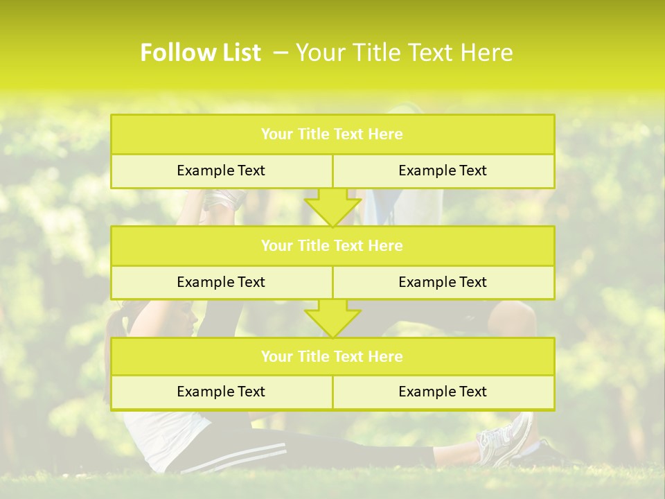 Man Beautiful Male PowerPoint Template