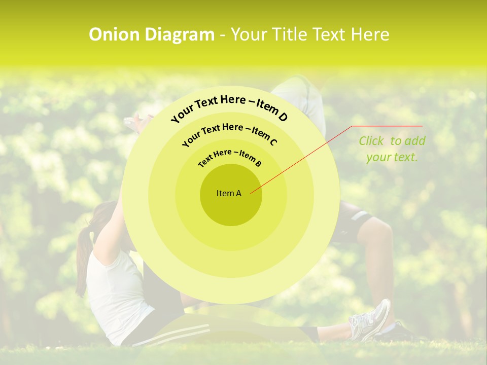 Man Beautiful Male PowerPoint Template