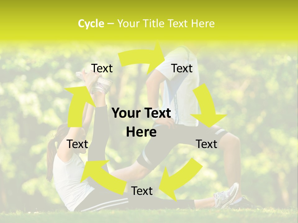 Man Beautiful Male PowerPoint Template