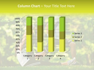 Man Beautiful Male PowerPoint Template