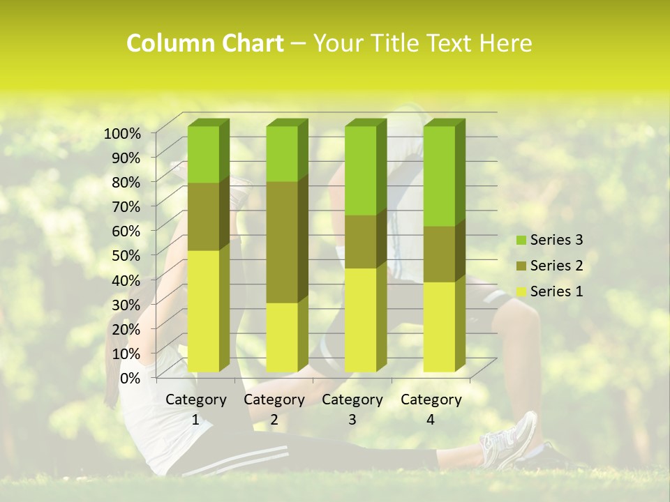Man Beautiful Male PowerPoint Template