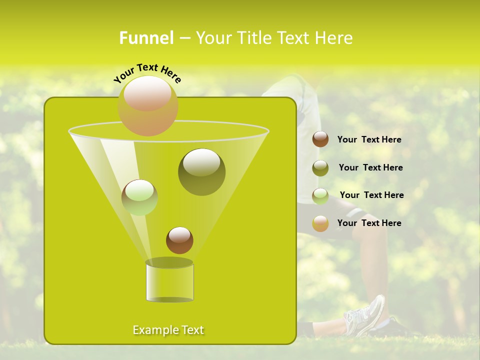 Man Beautiful Male PowerPoint Template