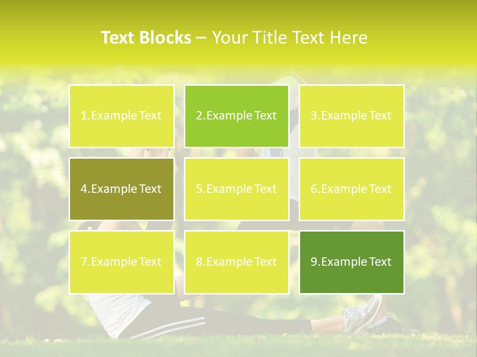 Man Beautiful Male PowerPoint Template