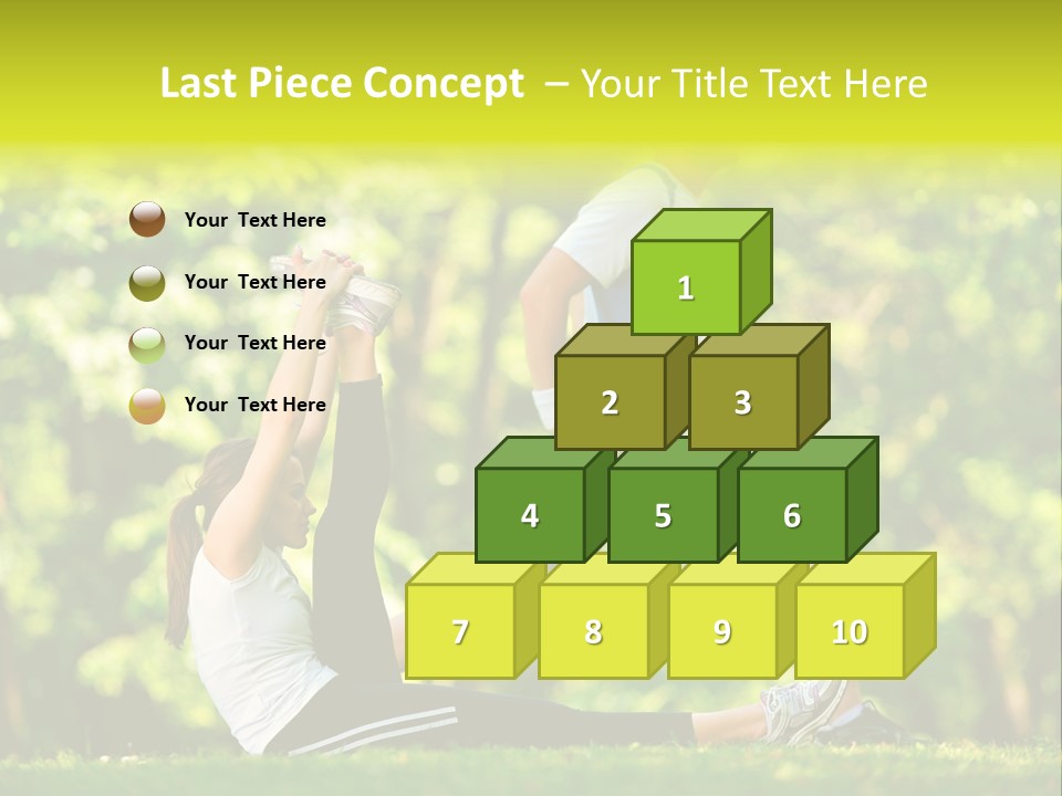 Man Beautiful Male PowerPoint Template