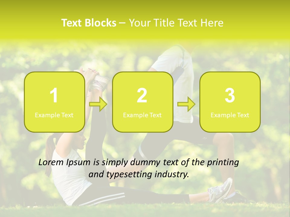 Man Beautiful Male PowerPoint Template