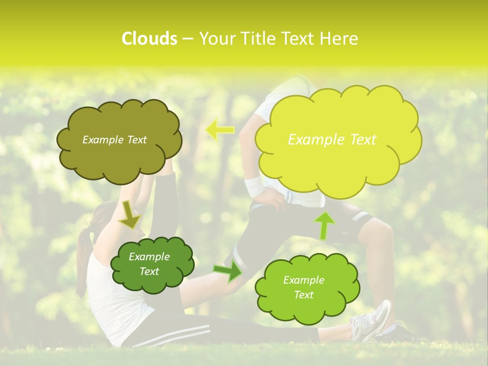 Man Beautiful Male PowerPoint Template