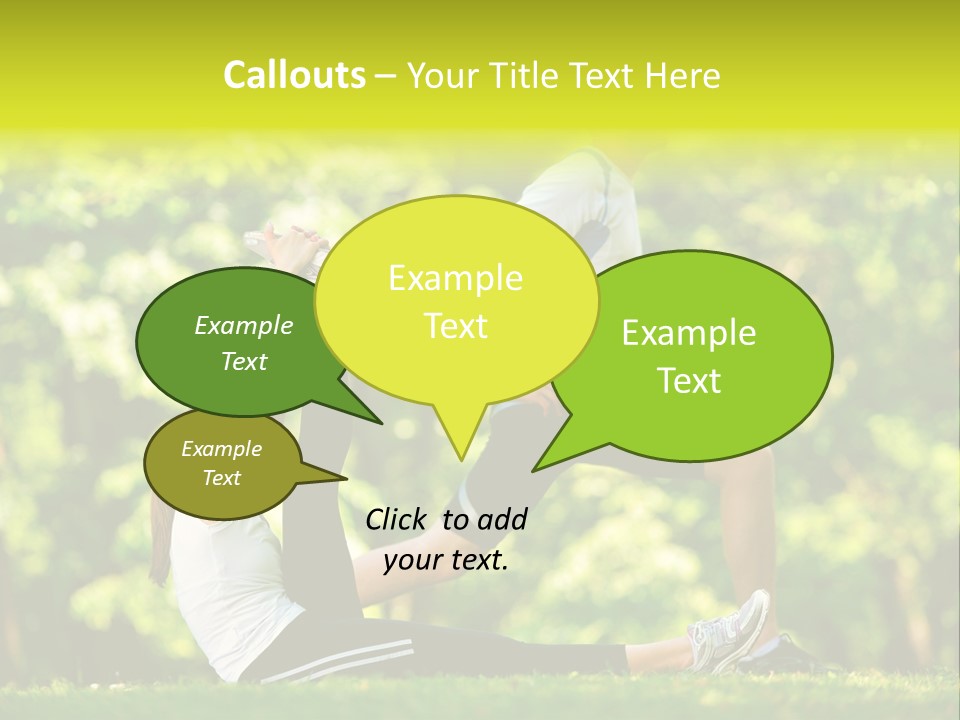 Man Beautiful Male PowerPoint Template