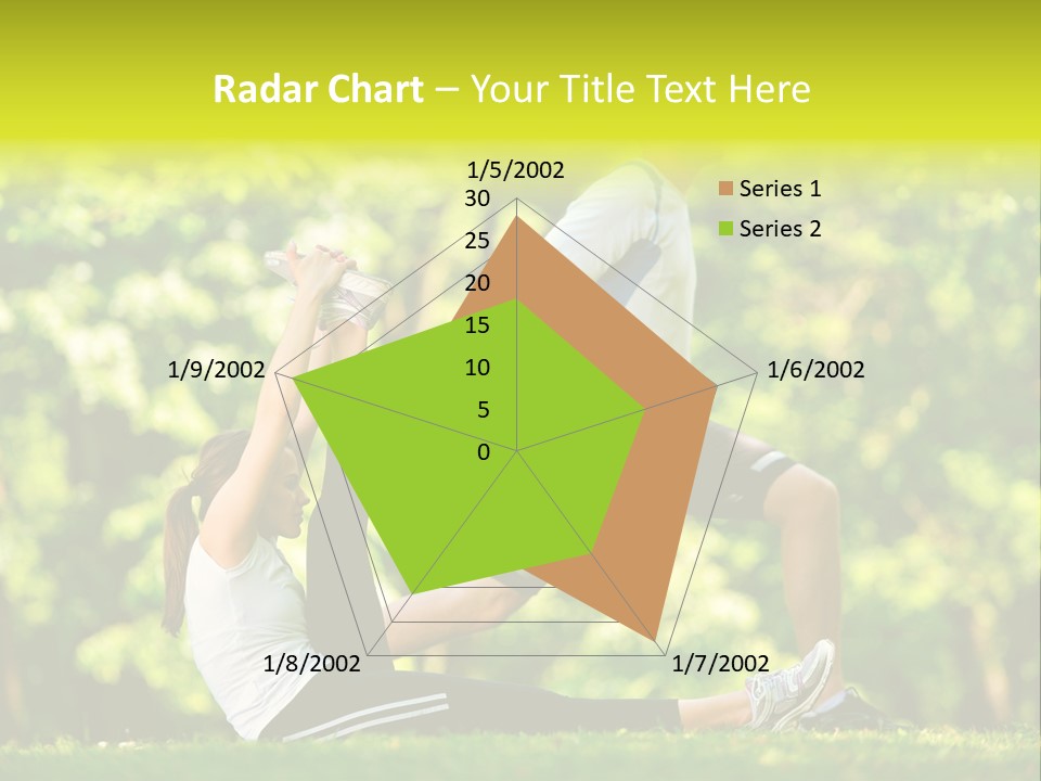 Man Beautiful Male PowerPoint Template