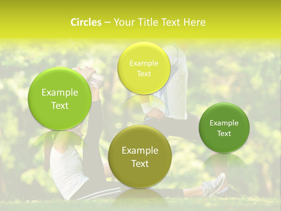 Man Beautiful Male PowerPoint Template