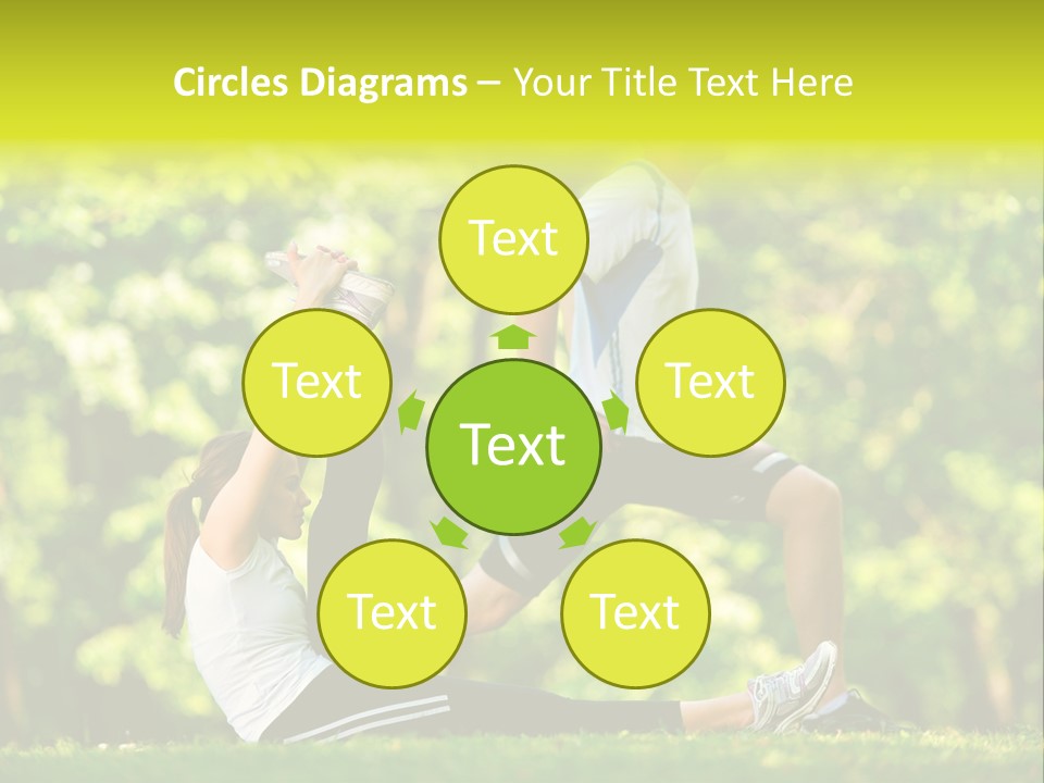 Man Beautiful Male PowerPoint Template