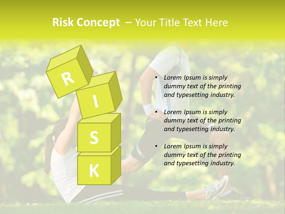 Man Beautiful Male PowerPoint Template